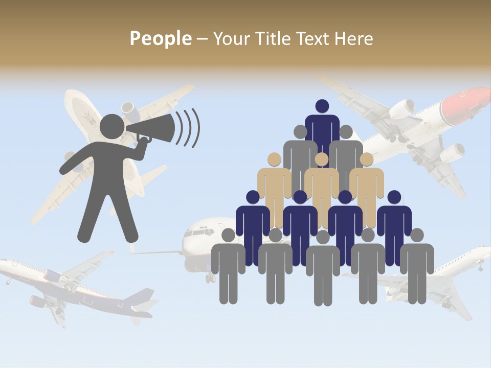 Airport Big Take PowerPoint Template