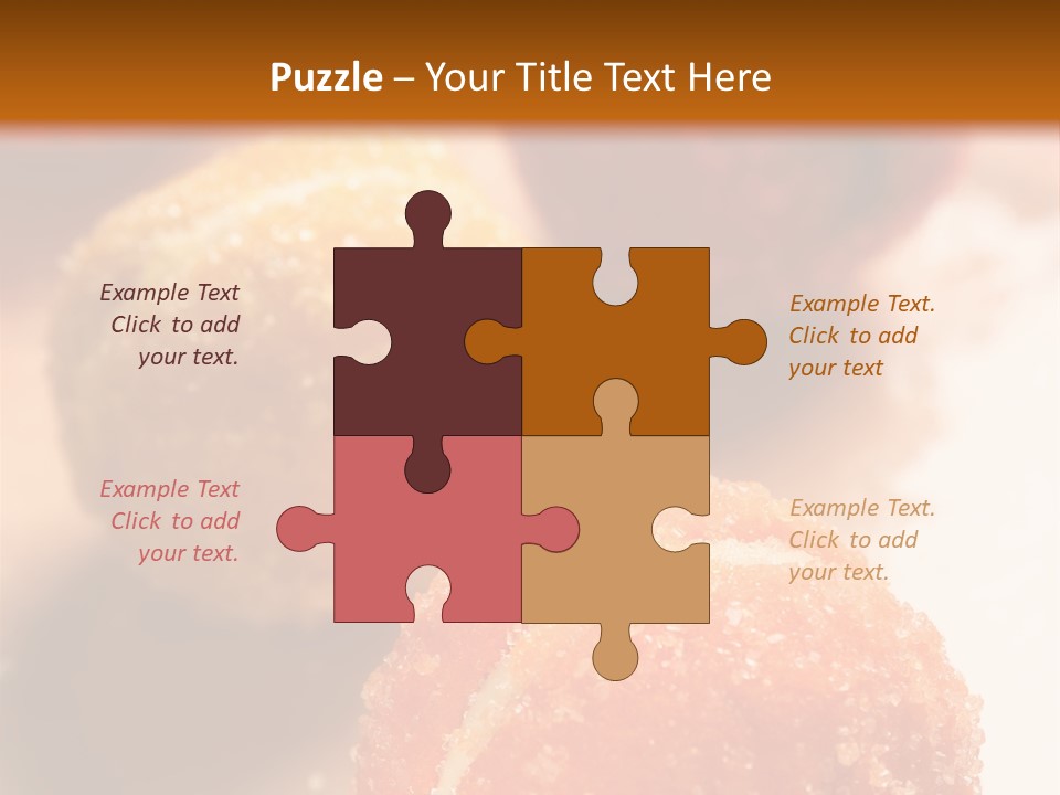 Flour Kitchen Sponge PowerPoint Template