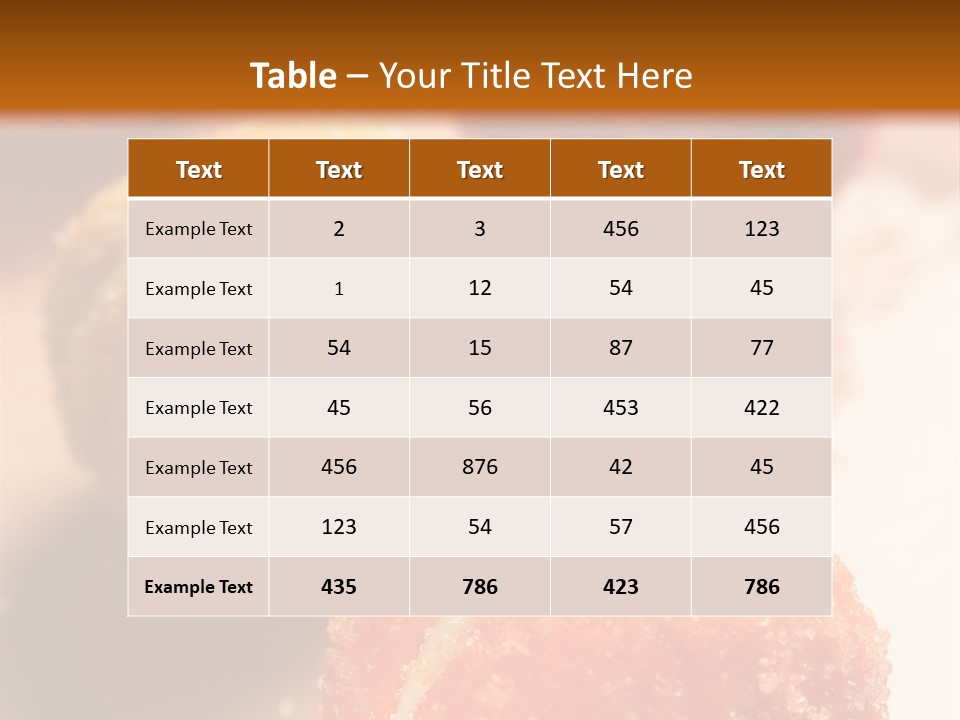Flour Kitchen Sponge PowerPoint Template