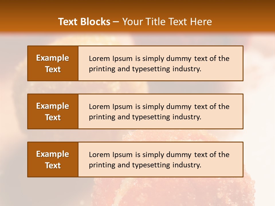 Flour Kitchen Sponge PowerPoint Template