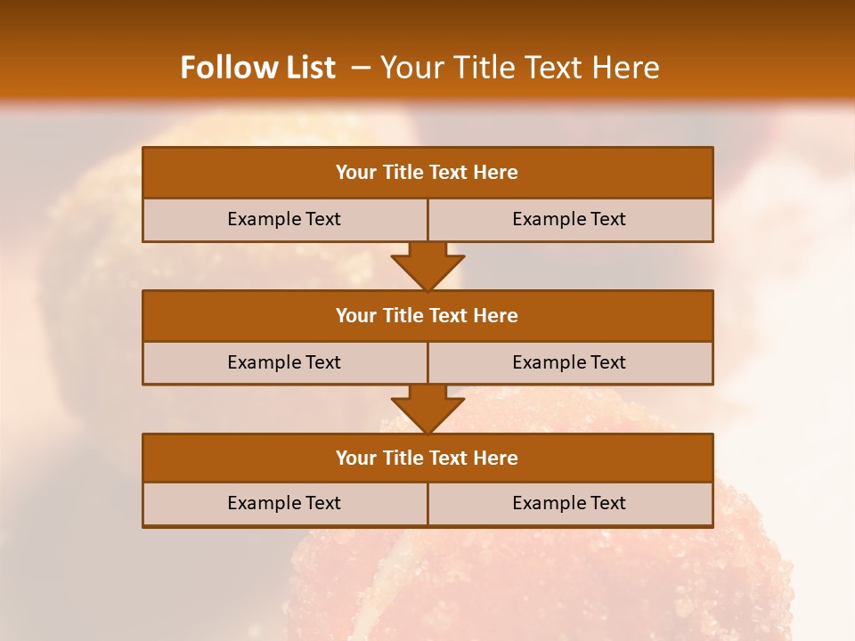 Flour Kitchen Sponge PowerPoint Template
