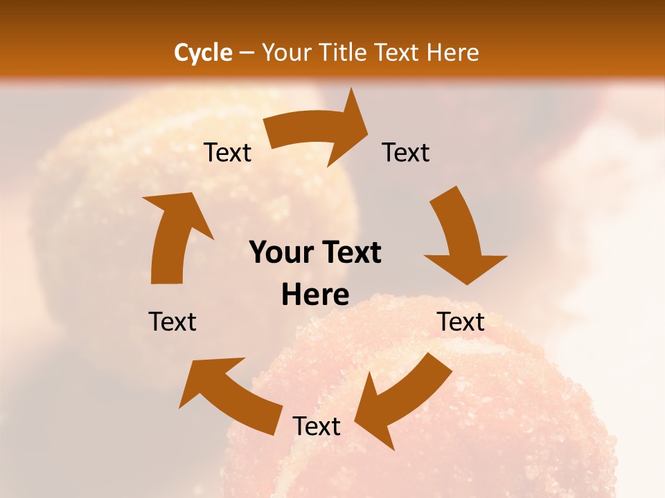 Flour Kitchen Sponge PowerPoint Template