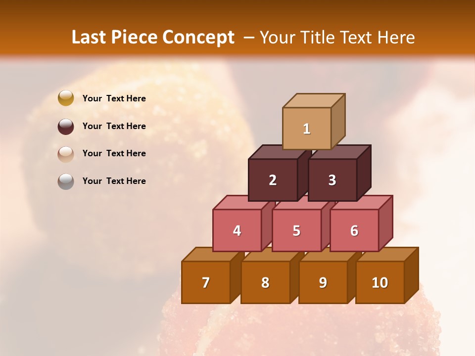 Flour Kitchen Sponge PowerPoint Template