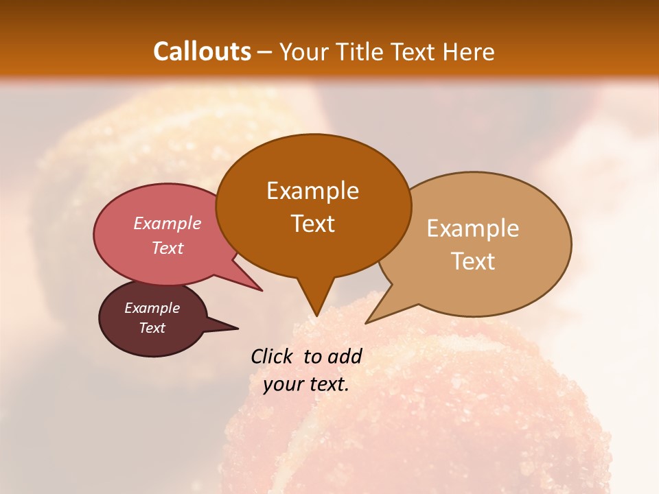 Flour Kitchen Sponge PowerPoint Template