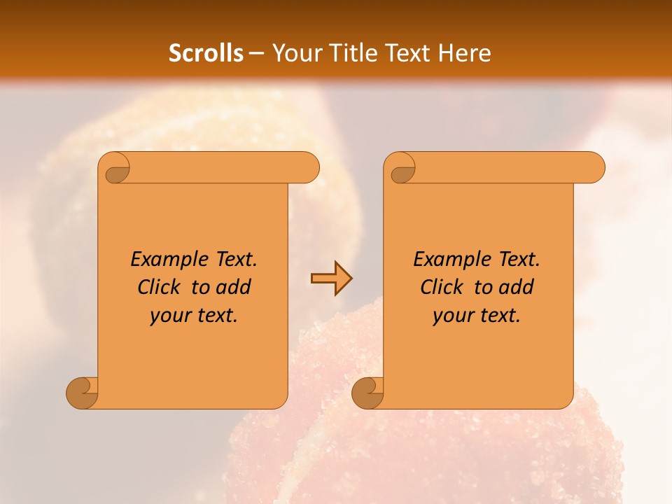 Flour Kitchen Sponge PowerPoint Template