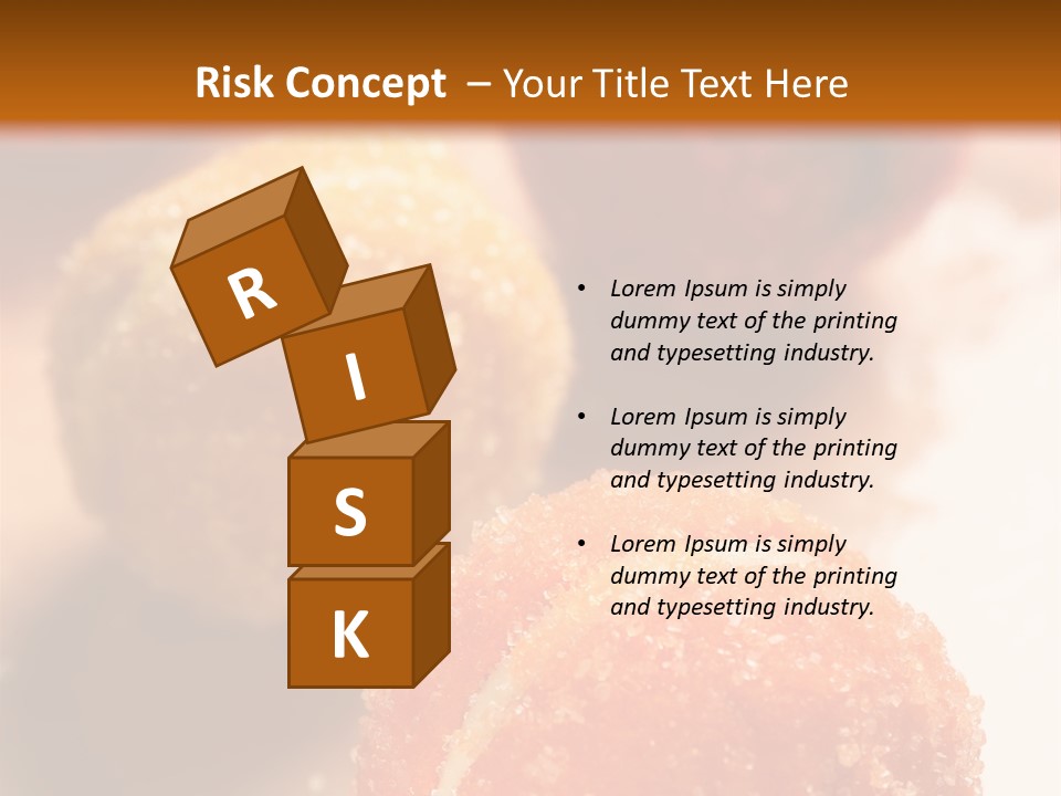 Flour Kitchen Sponge PowerPoint Template