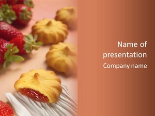 Season Food Gift PowerPoint Template