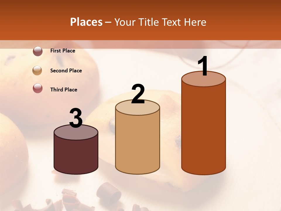 Baked Sweet Fruit PowerPoint Template