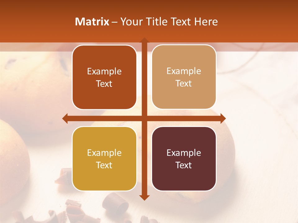 Baked Sweet Fruit PowerPoint Template