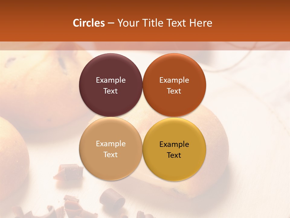 Baked Sweet Fruit PowerPoint Template
