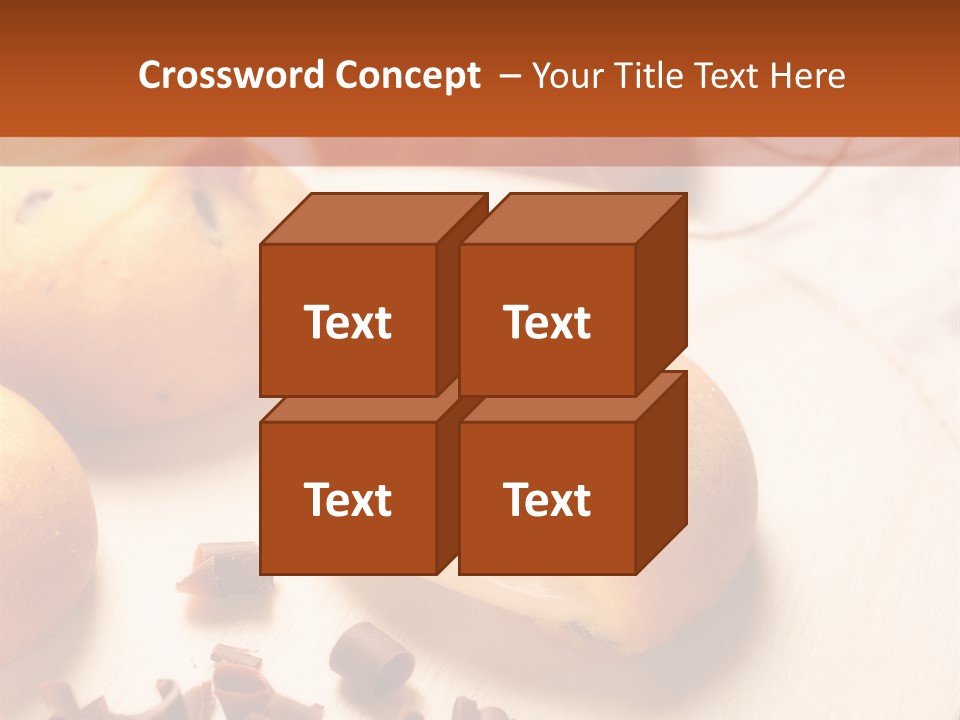 Baked Sweet Fruit PowerPoint Template