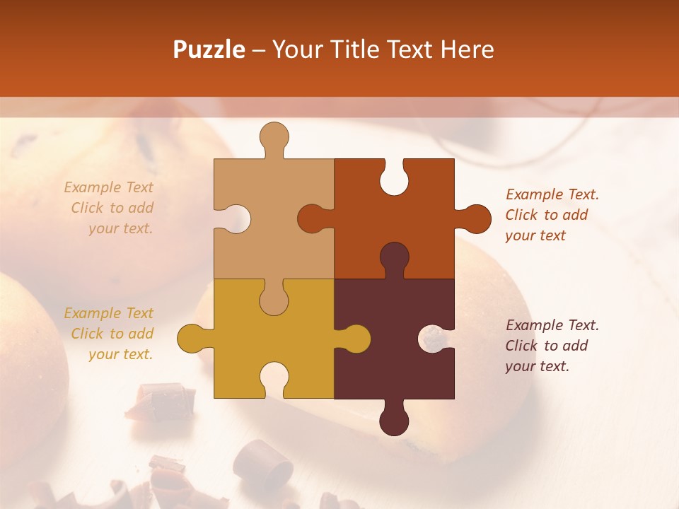 Baked Sweet Fruit PowerPoint Template