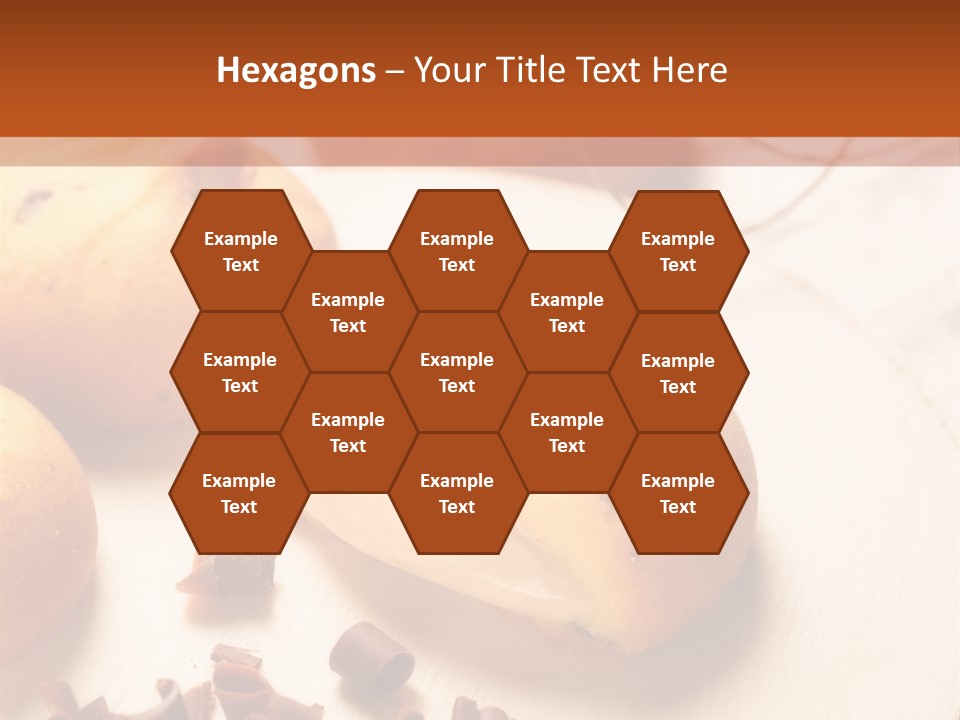 Baked Sweet Fruit PowerPoint Template