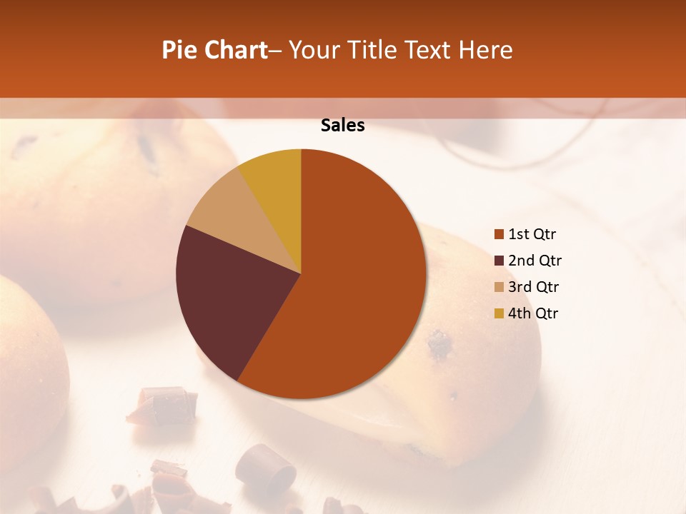 Baked Sweet Fruit PowerPoint Template