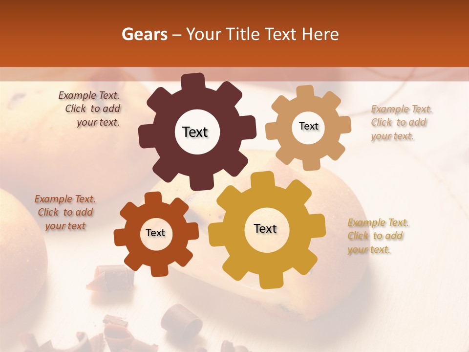 Baked Sweet Fruit PowerPoint Template