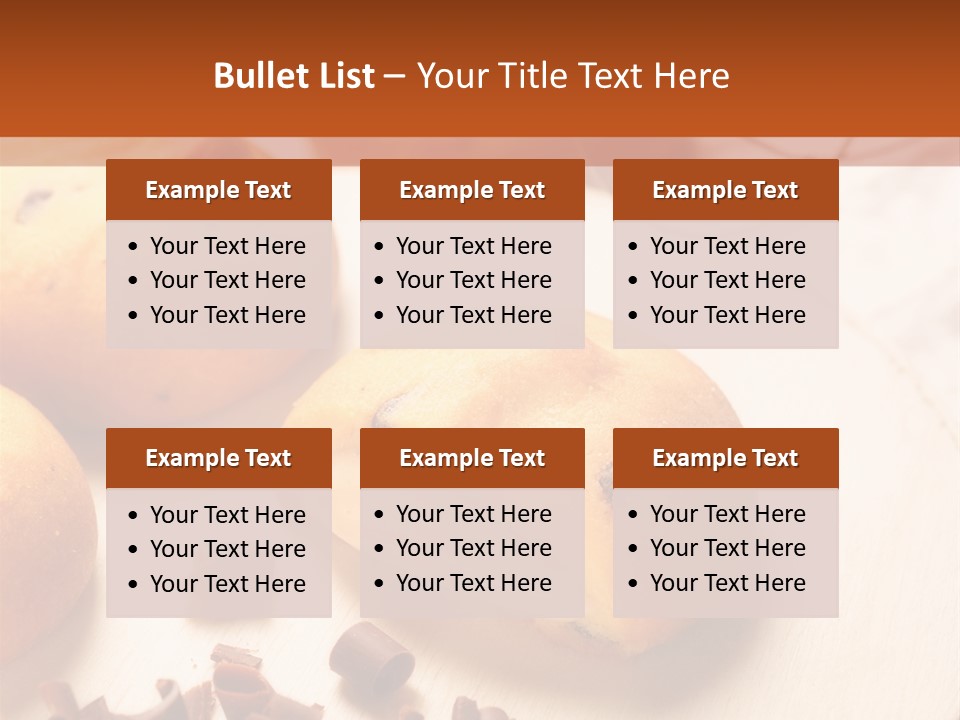 Baked Sweet Fruit PowerPoint Template