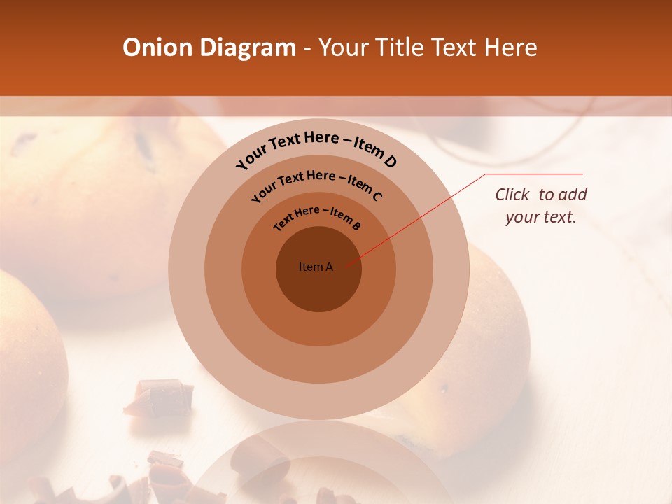 Baked Sweet Fruit PowerPoint Template