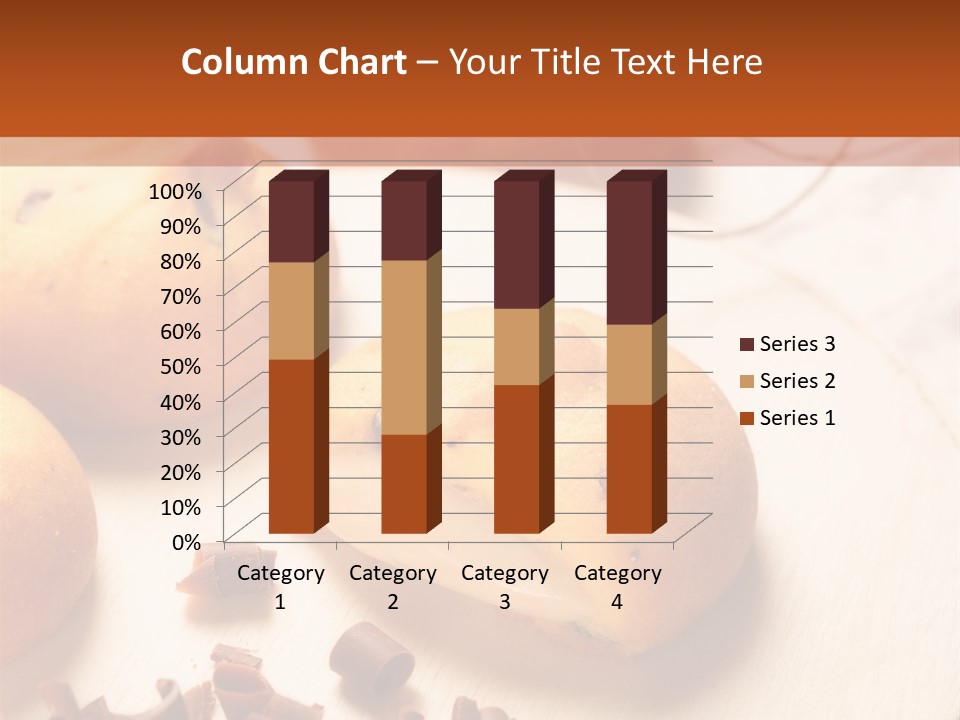 Baked Sweet Fruit PowerPoint Template