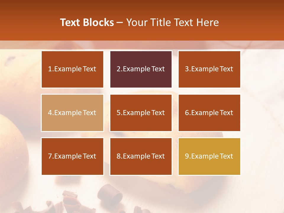 Baked Sweet Fruit PowerPoint Template