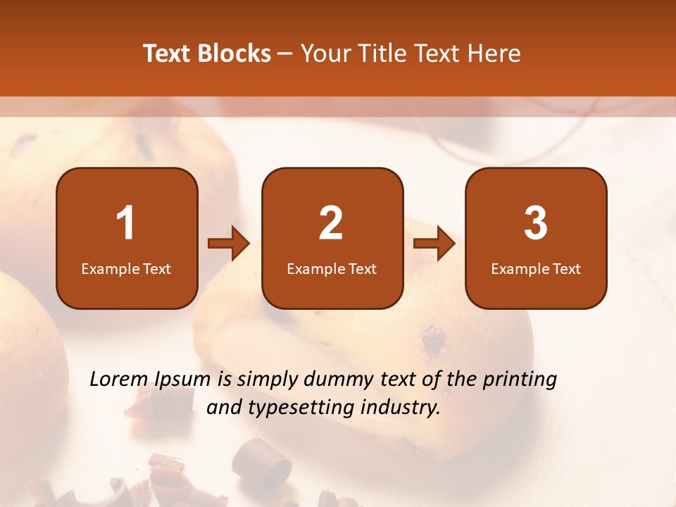Baked Sweet Fruit PowerPoint Template