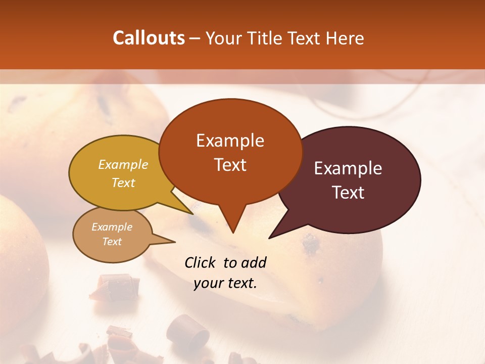 Baked Sweet Fruit PowerPoint Template