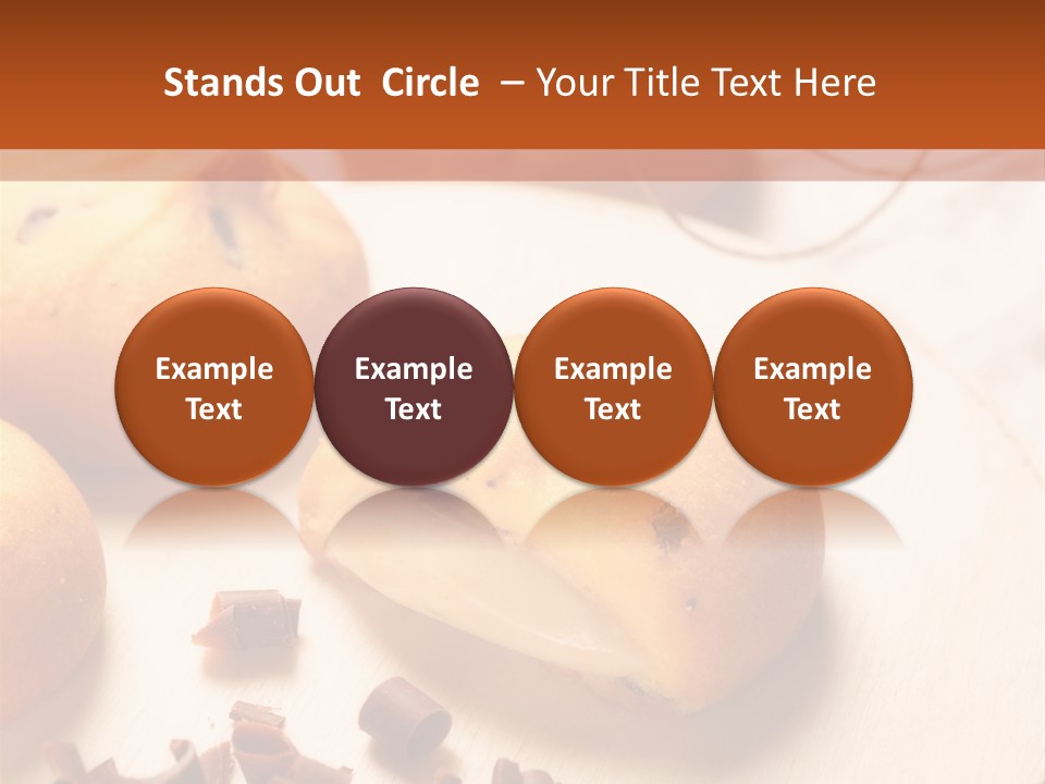 Baked Sweet Fruit PowerPoint Template