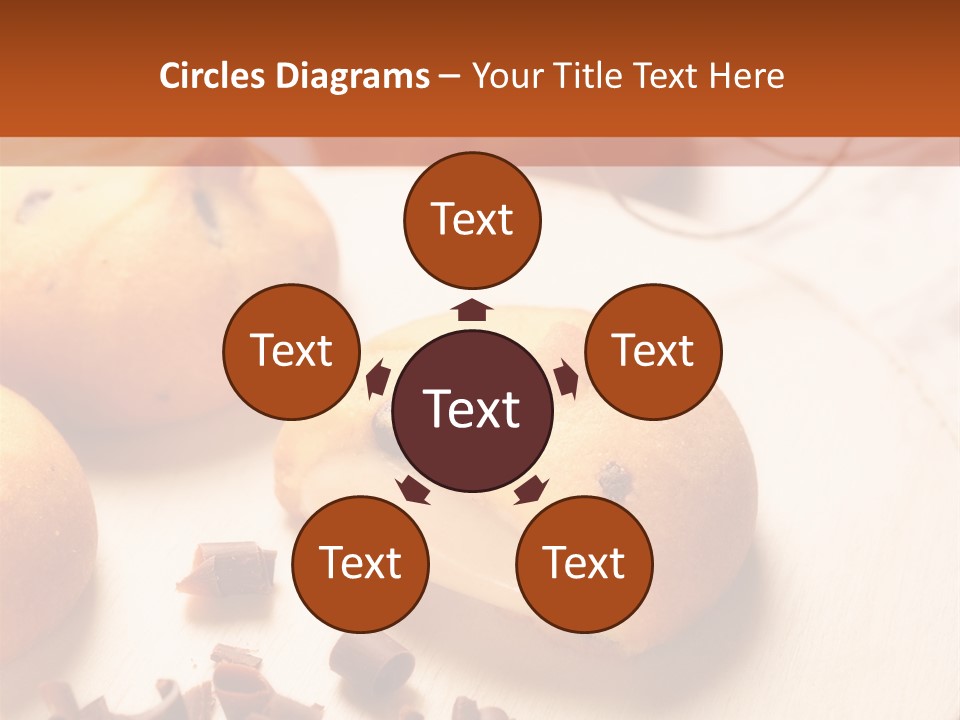 Baked Sweet Fruit PowerPoint Template