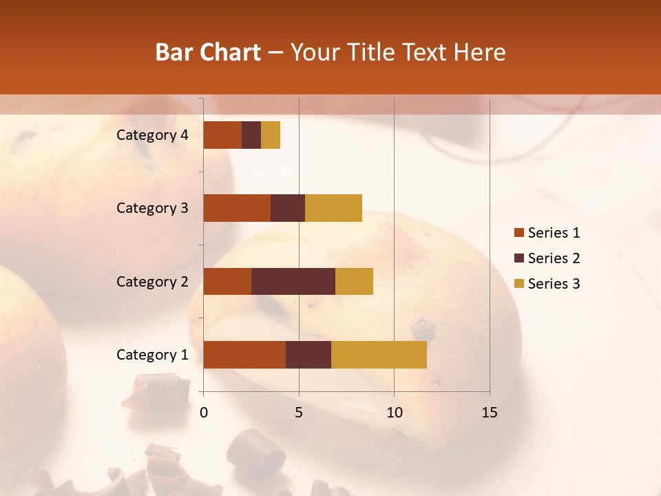 Baked Sweet Fruit PowerPoint Template