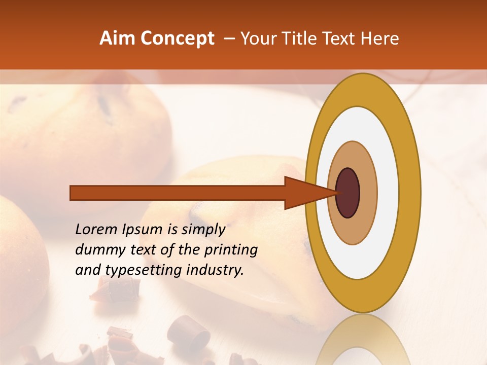 Baked Sweet Fruit PowerPoint Template