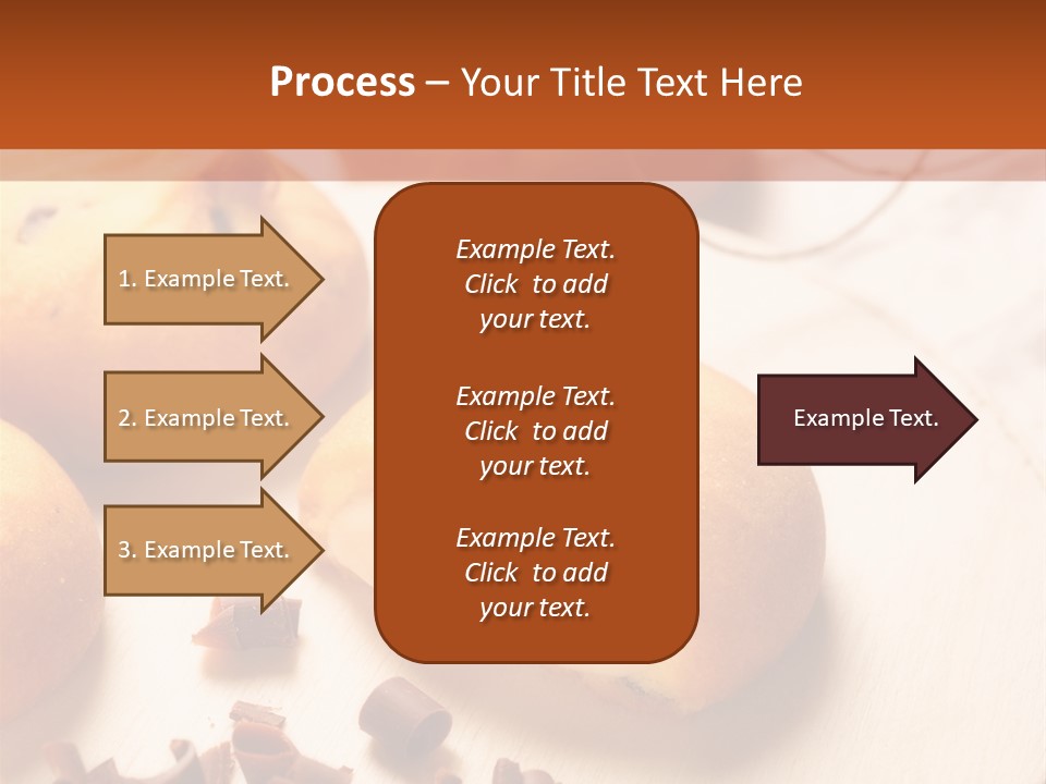 Baked Sweet Fruit PowerPoint Template