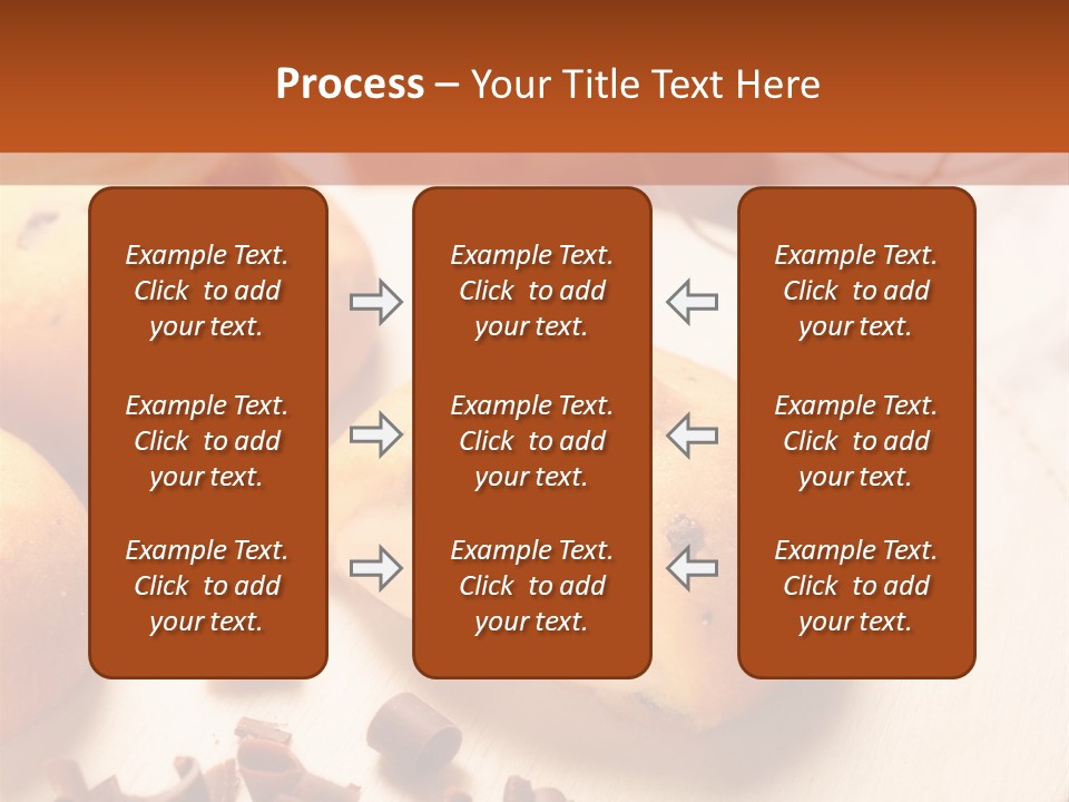 Baked Sweet Fruit PowerPoint Template