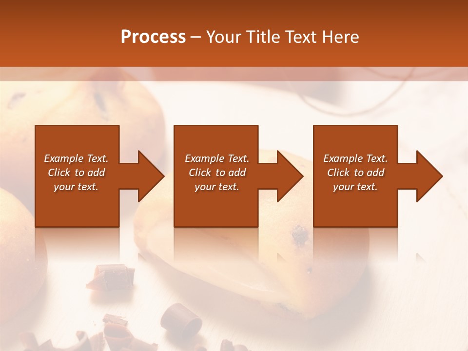 Baked Sweet Fruit PowerPoint Template