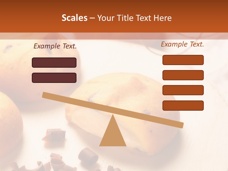 Baked Sweet Fruit PowerPoint Template