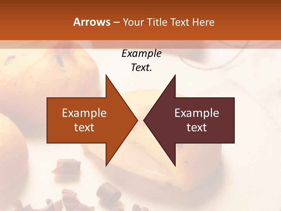 Baked Sweet Fruit PowerPoint Template