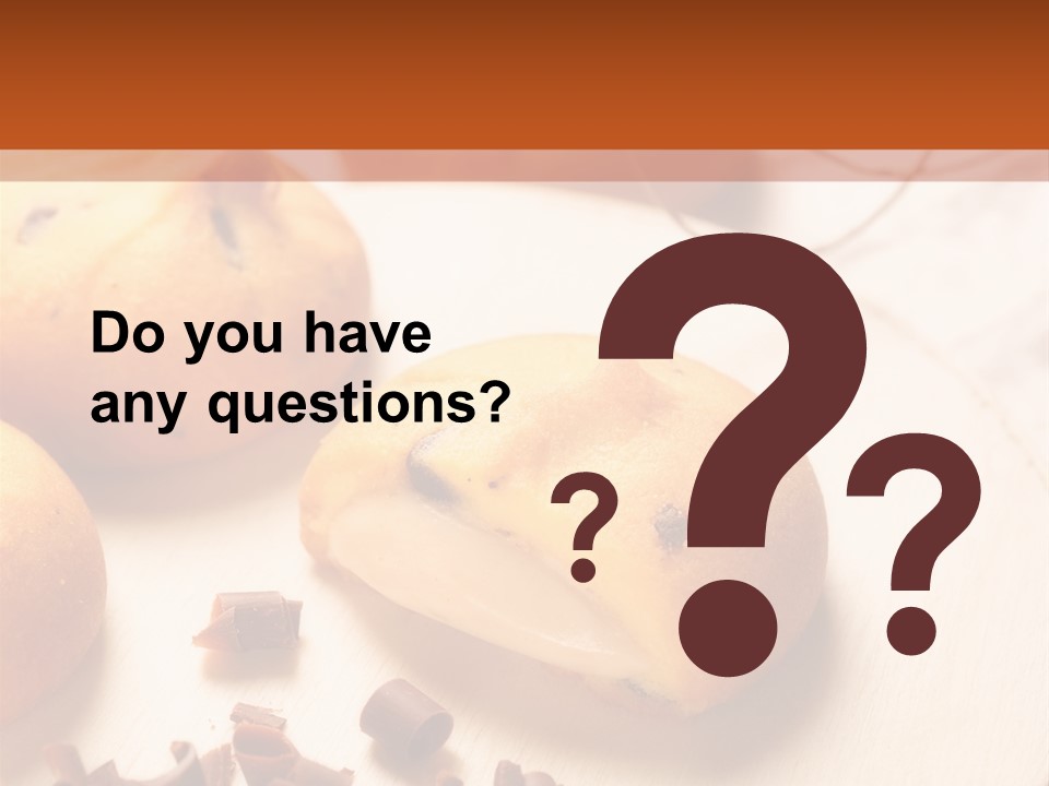 Baked Sweet Fruit PowerPoint Template