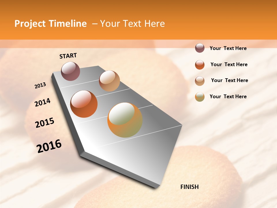 Ball Celebration Tea PowerPoint Template