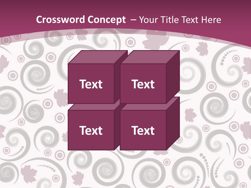 Decoration Vector Tree PowerPoint Template