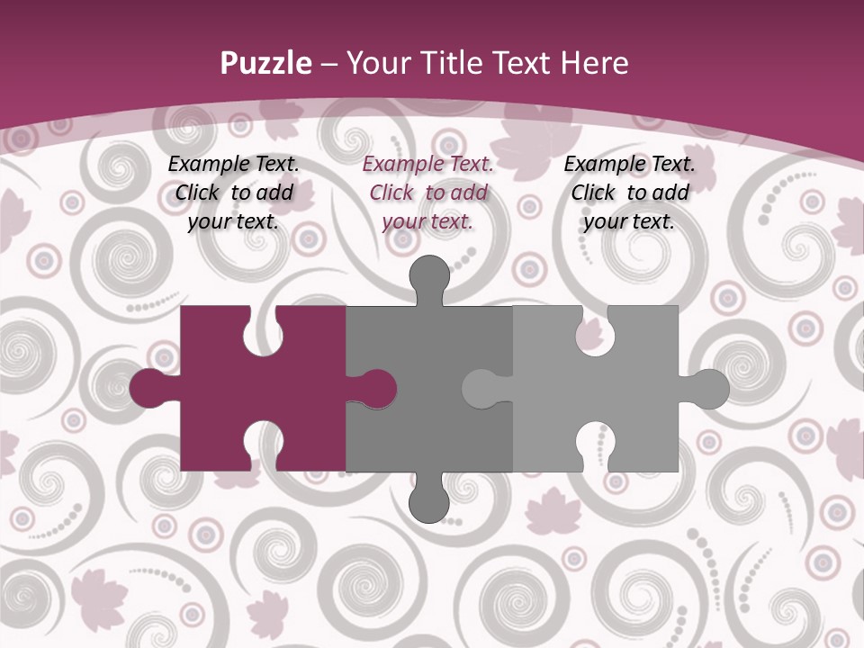 Decoration Vector Tree PowerPoint Template