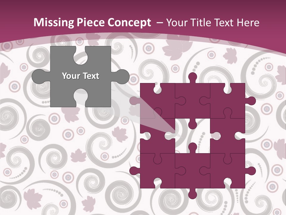 Decoration Vector Tree PowerPoint Template