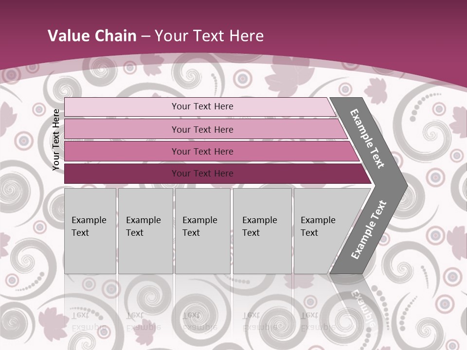 Decoration Vector Tree PowerPoint Template