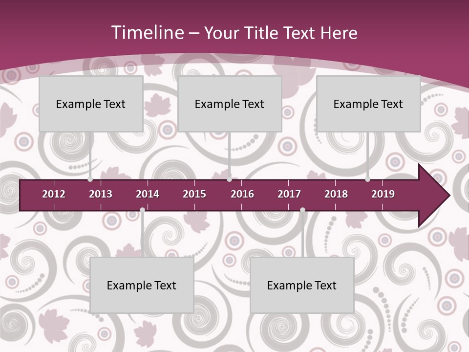 Decoration Vector Tree PowerPoint Template