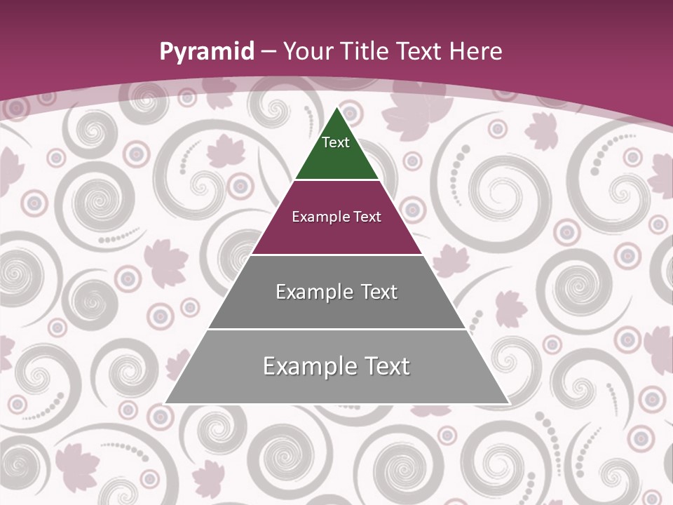 Decoration Vector Tree PowerPoint Template
