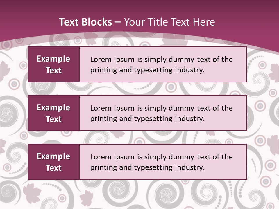 Decoration Vector Tree PowerPoint Template