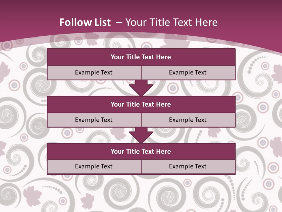 Decoration Vector Tree PowerPoint Template