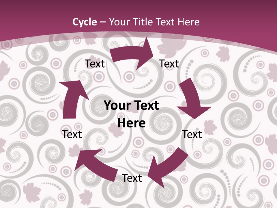 Decoration Vector Tree PowerPoint Template