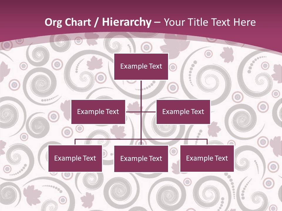 Decoration Vector Tree PowerPoint Template