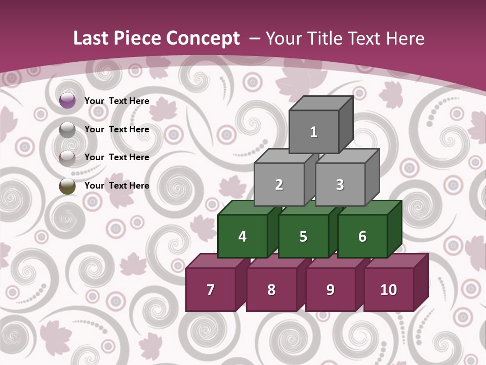 Decoration Vector Tree PowerPoint Template