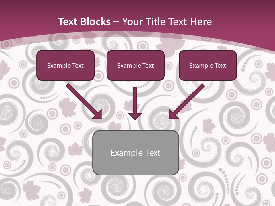 Decoration Vector Tree PowerPoint Template