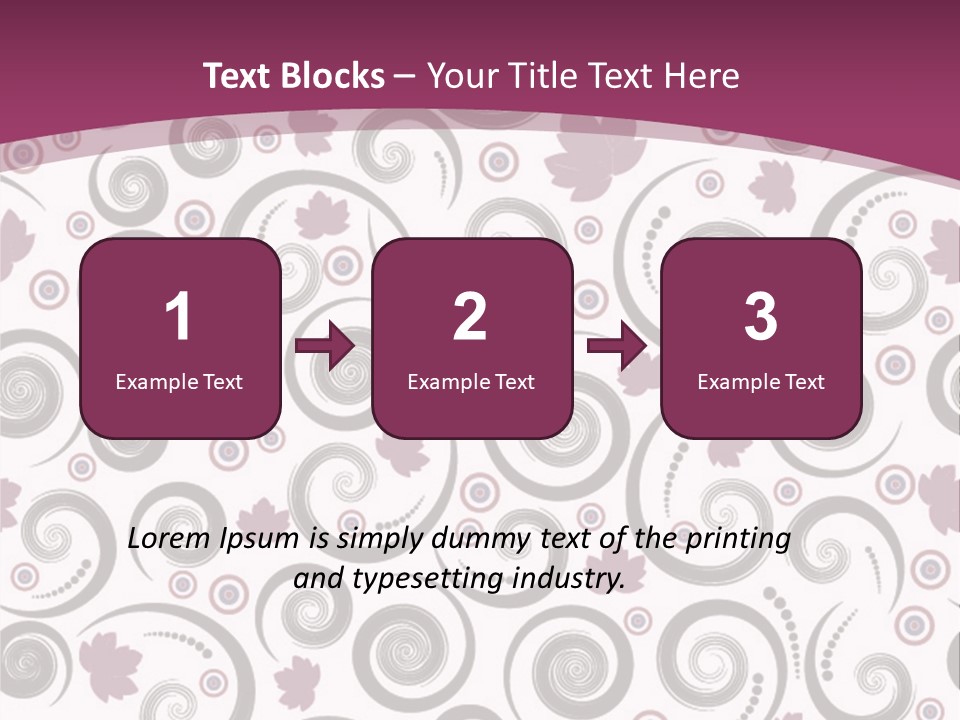 Decoration Vector Tree PowerPoint Template