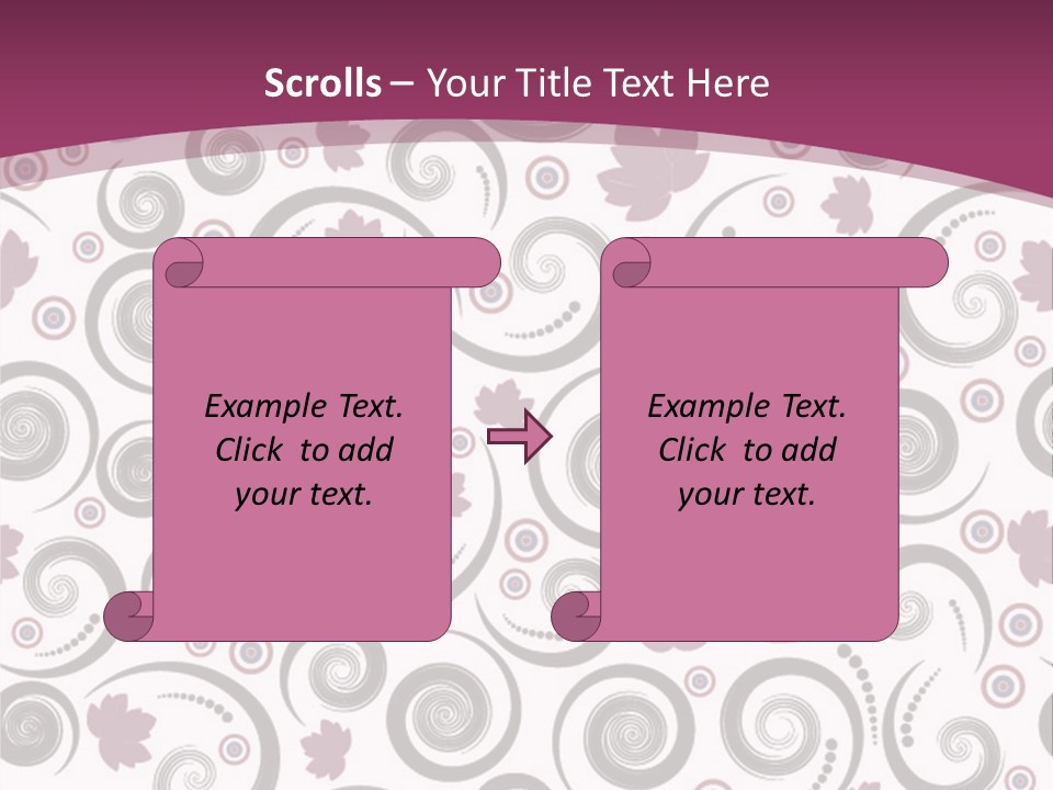 Decoration Vector Tree PowerPoint Template